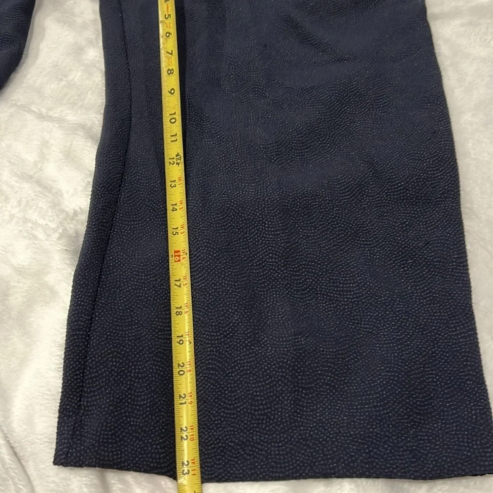 Nordstrom Chelsea 28 Cropped Wide Leg Trousers Sz L